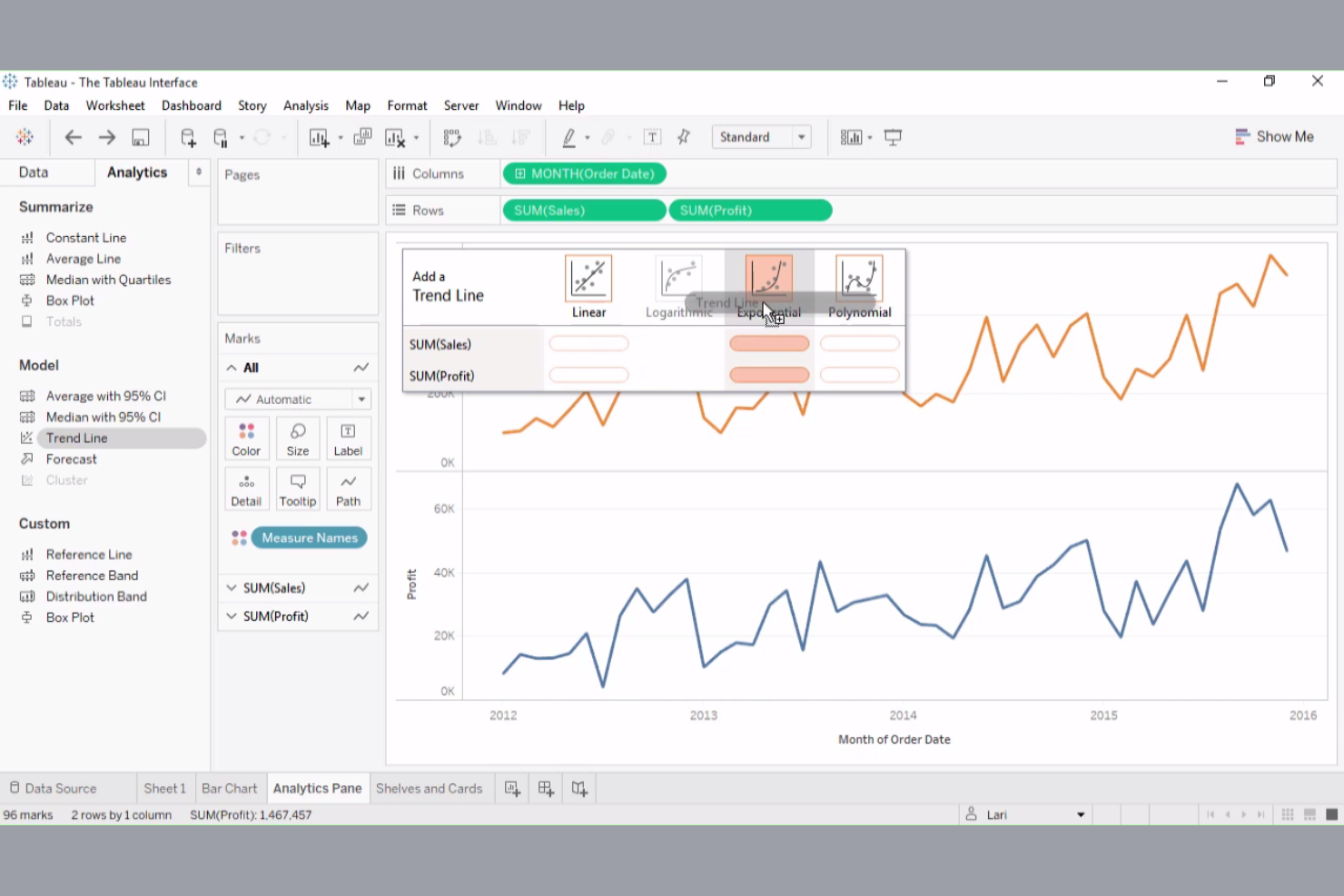 Tableau screenshot - 10 bästa alternativen till Looker Studio granskade 2026