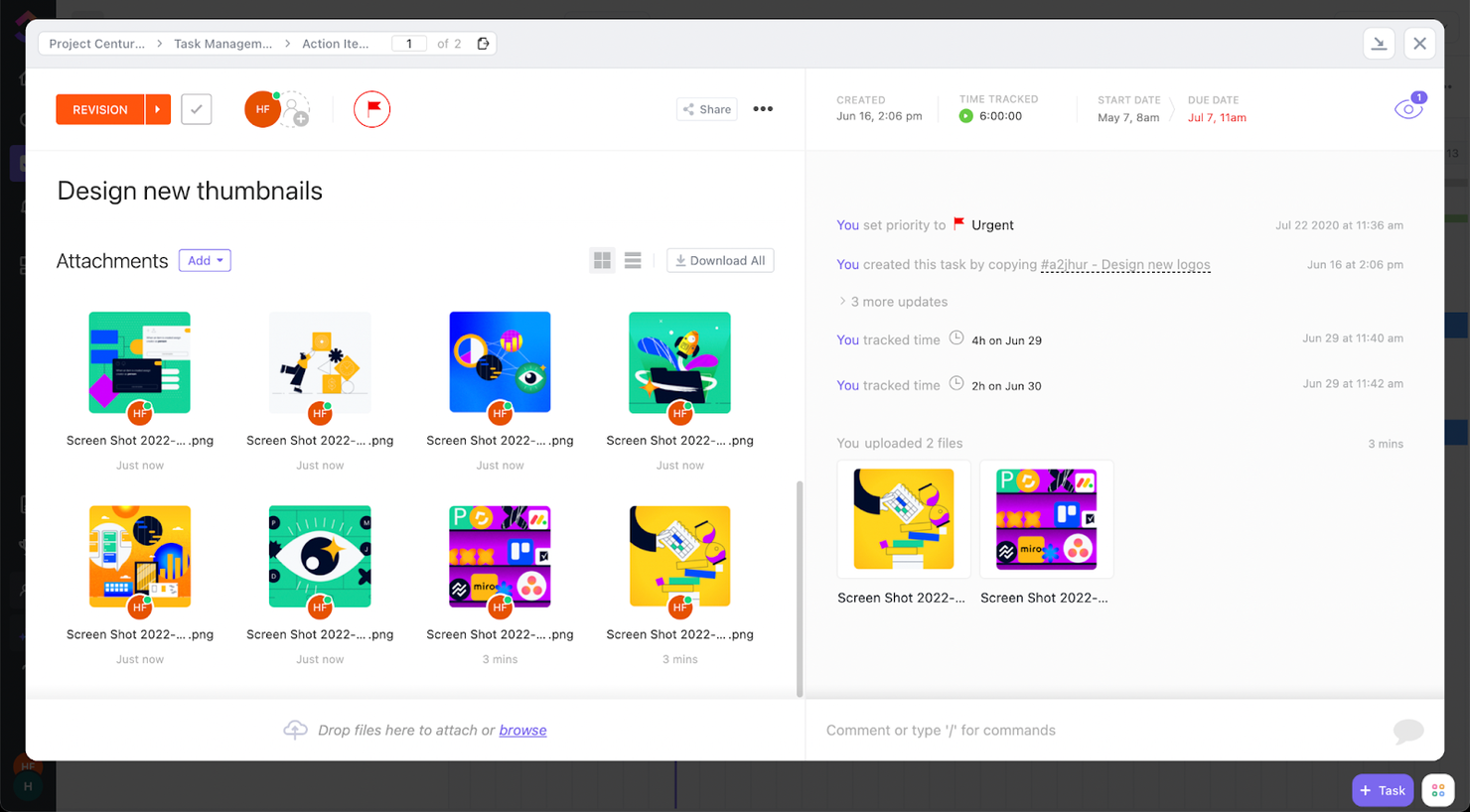 ClickUp screenshot - 10 bästa programvarorna för digital tillgångshantering som jag testade 2026
