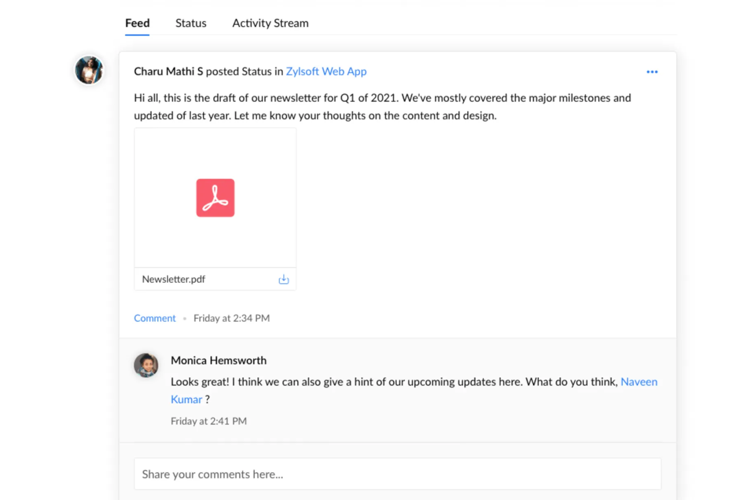 Zoho Projects screenshot - 10 bästa programvarorna för projekthantering av design för 2026
