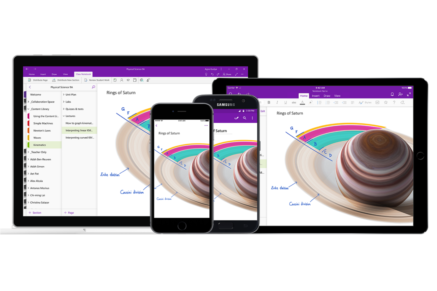 Microsoft OneNote screenshot - 10 bästa apparna för anteckningar för ökad produktivitet 2026