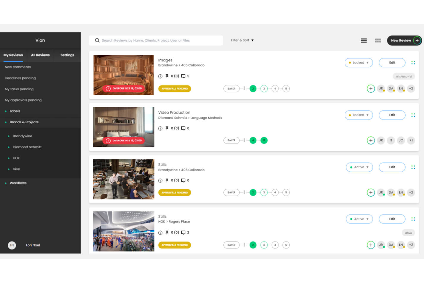 ReviewStudio screenshot - 10 lösningar för korrekturprogram online utvalda för 2026
