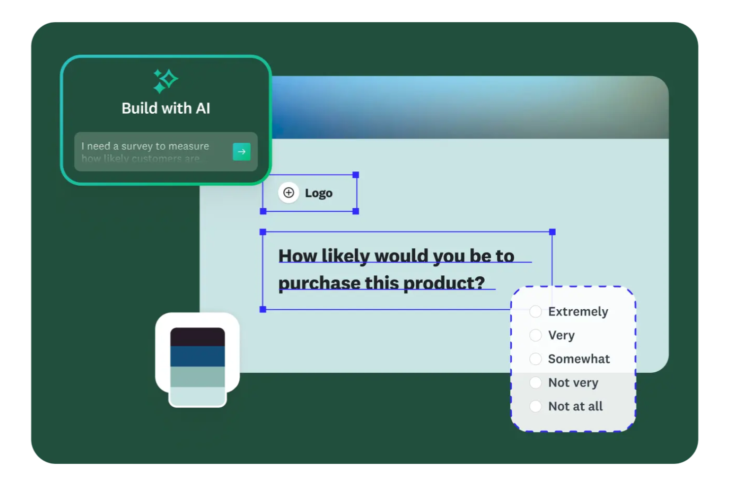 SurveyMonkey screenshot - 10 bästa alternativen till Microsoft Forms 2026