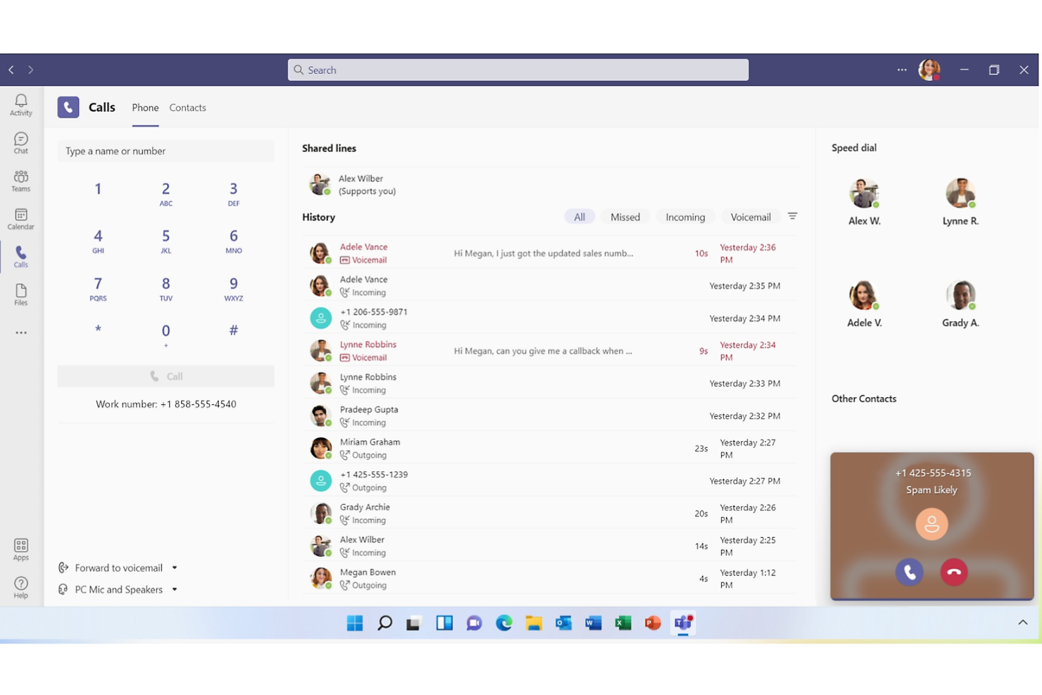 Microsoft Teams screenshot - 10 beste Webex-alternatieven in 2026