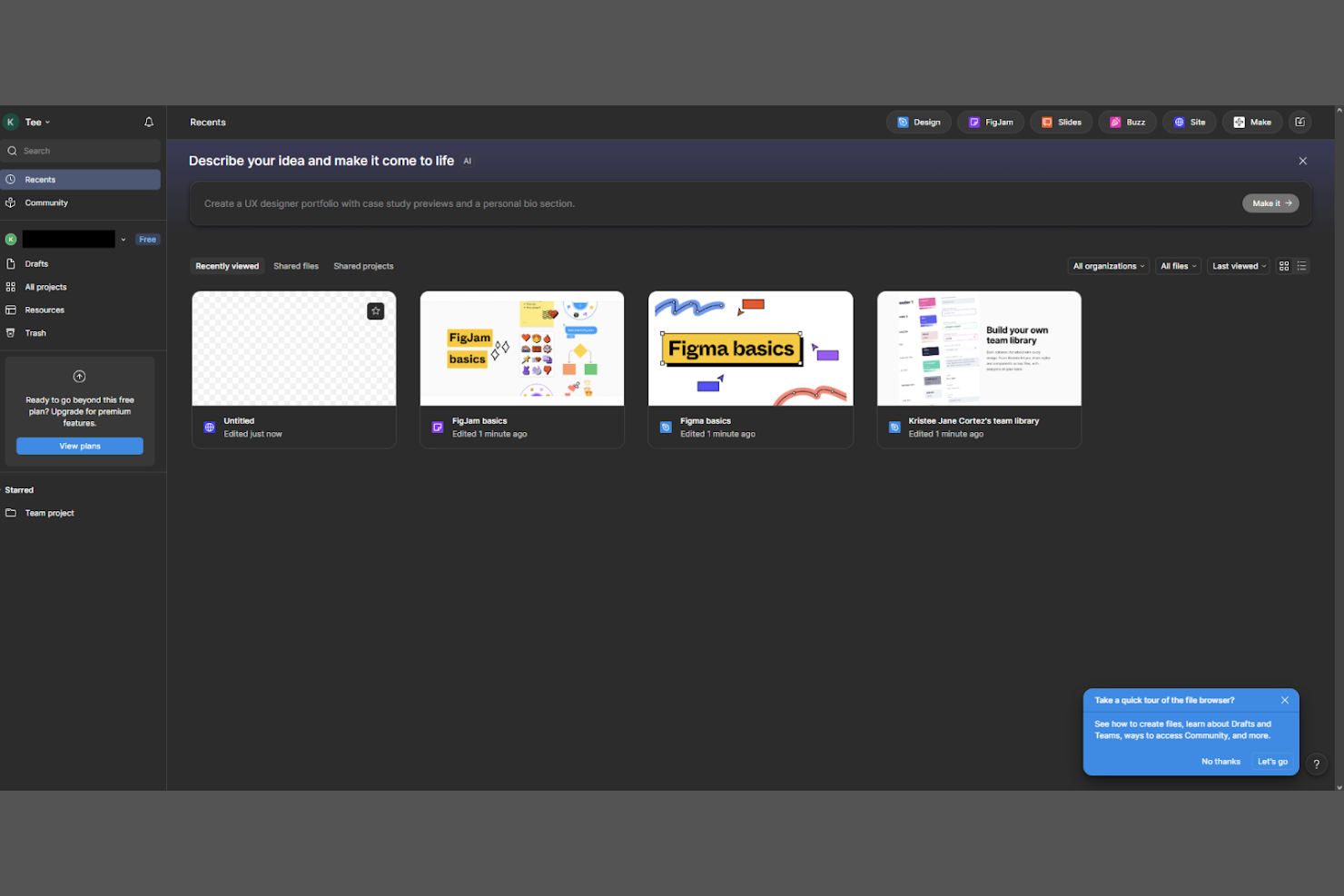 Figma screenshot - 10 Mejores Alternativas a Whimsical Elegidas para 2026