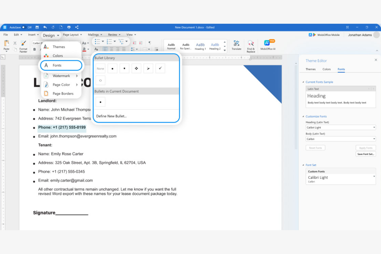MobiSystems screenshot - 10 Google-Docs-Alternativen für 2026