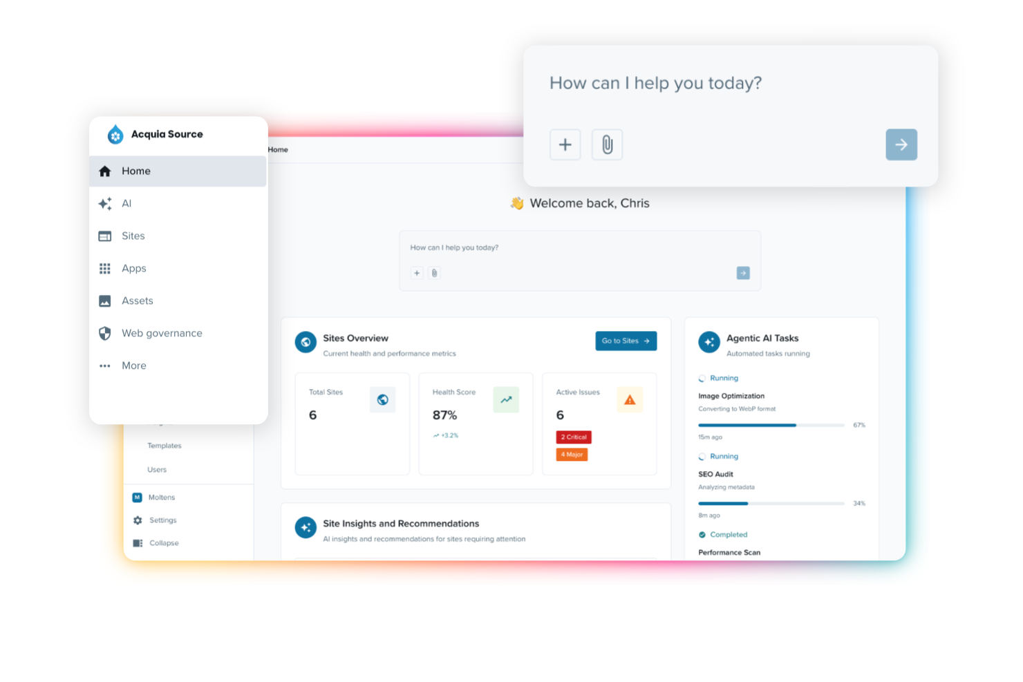 Acquia screenshot - 10 beste alternatieven voor Adobe Experience Manager in 2026