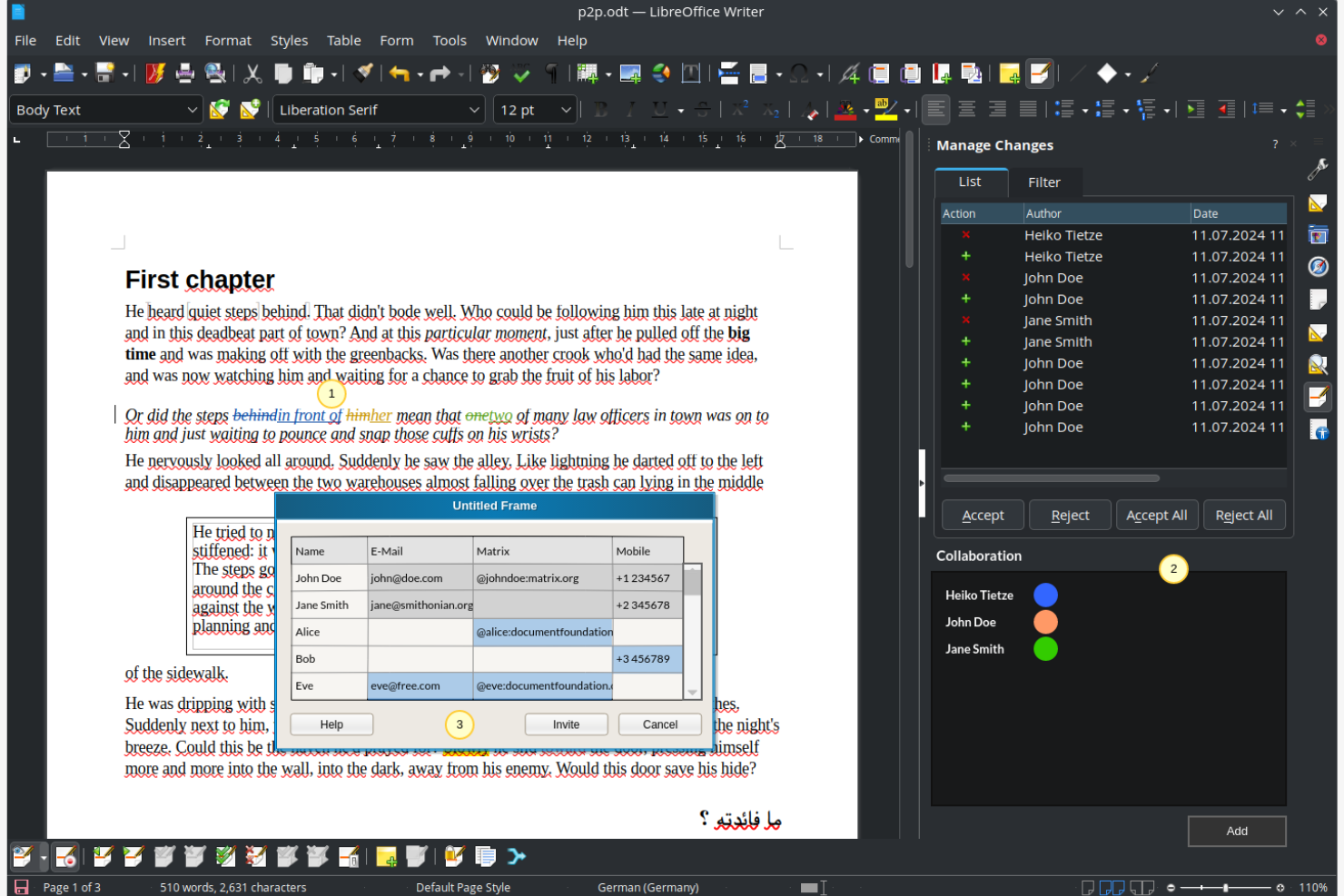 LibreOffice screenshot - 10 alternative a Google Documenti selezionate per il 2026