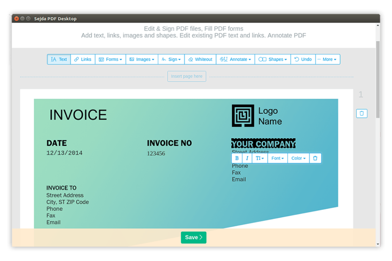 Sejda screenshot - Le 10 migliori alternative ad Adobe Acrobat recensite nel 2026