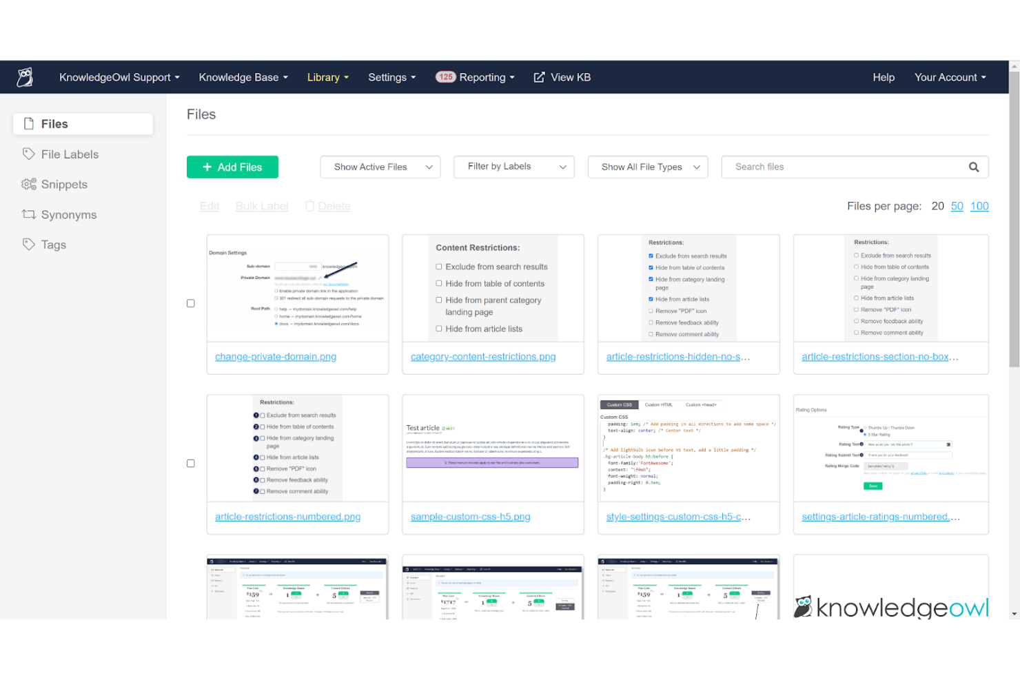 KnowledgeOwl screenshot - Le 10 migliori alternative a Document360 recensite nel 2026