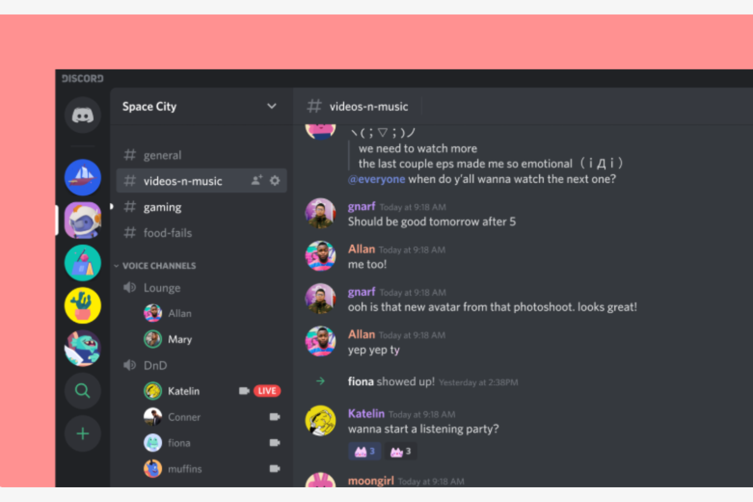 Discord screenshot - 10 beste Slack-Alternativen im Test 2026