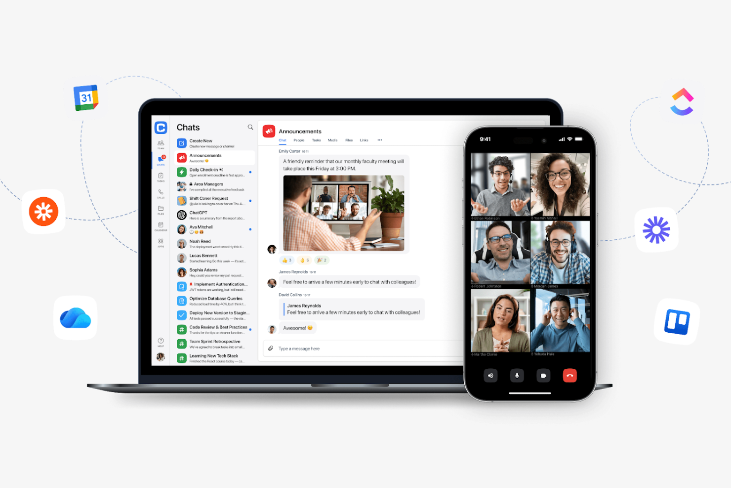 Chanty screenshot - 10 beste Slack-Alternativen im Test 2026