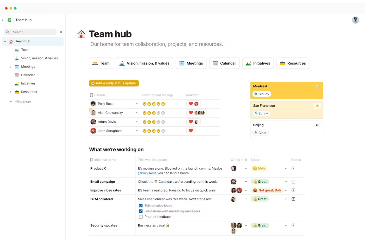 Coda screenshot - Le 10 migliori alternative a Document360 recensite nel 2026