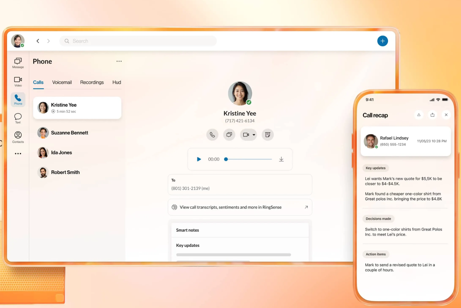 RingEx by RingCentral screenshot - 10 beste Zoom-Alternativen im Test 2026