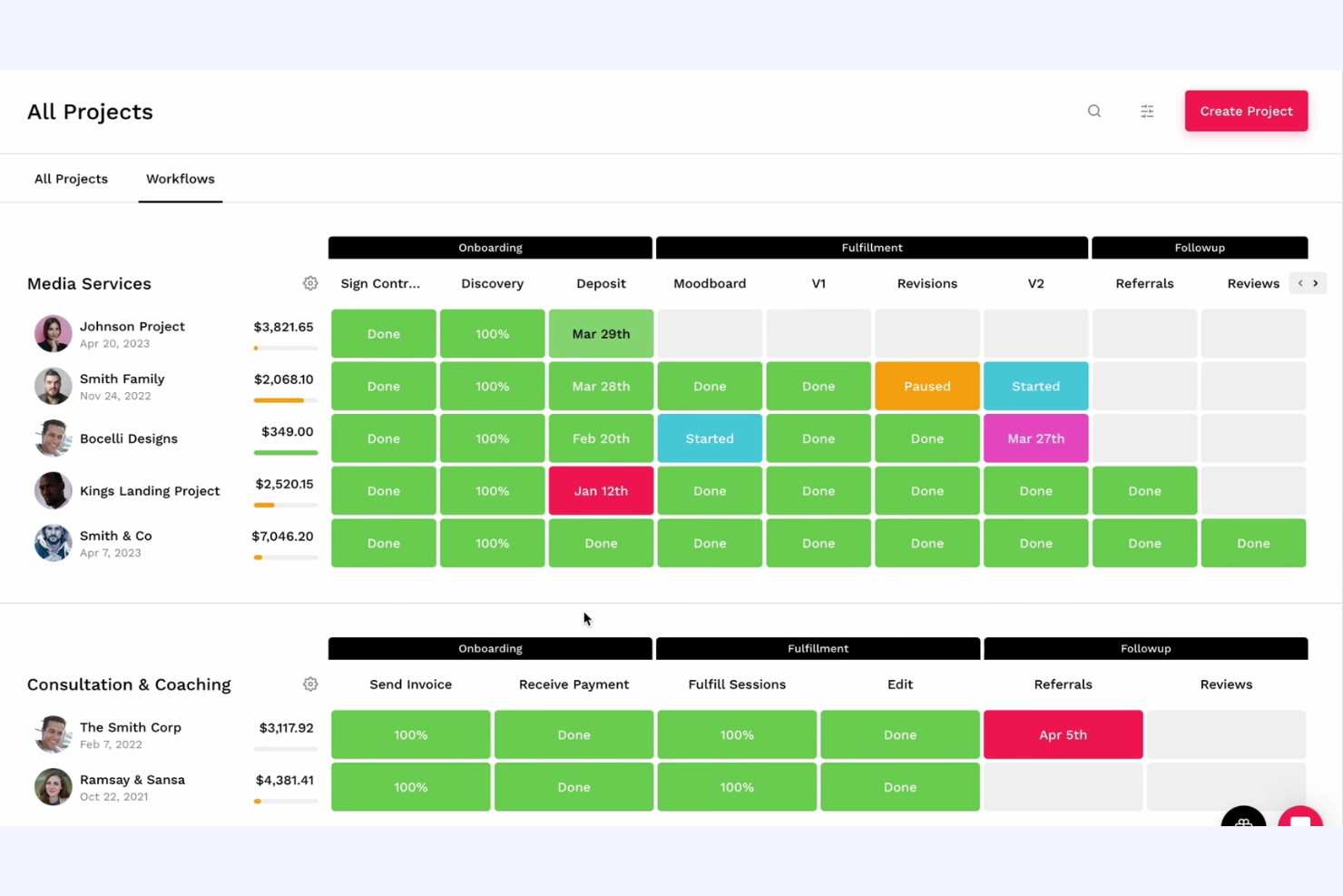 Bloom screenshot - 10 alternative ad Accelo per i servizi professionali nel 2026