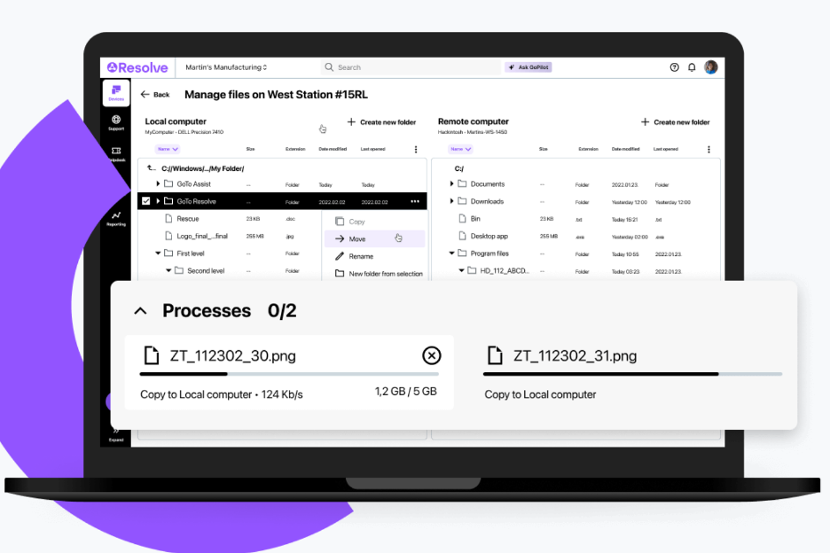 LogMeIn screenshot - 10 migliori alternative a Zoho Assist recensite nel 2026