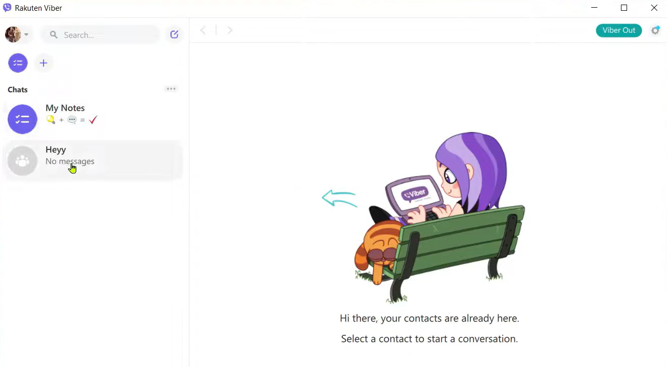 Viber screenshot - Die 10 besten Alternativen zu Skype for Business im Test 2026
