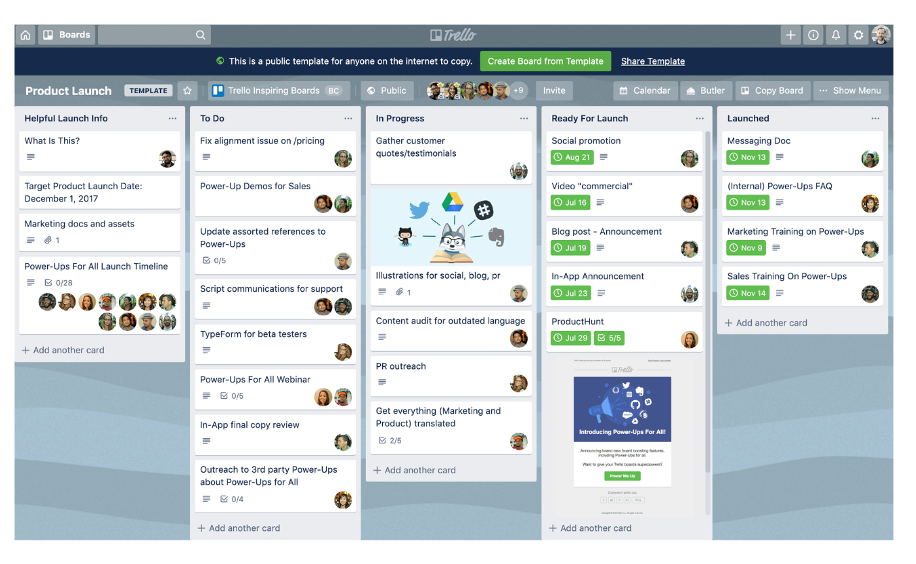 Trello screenshot - Die 10 besten Height.app-Alternativen im Test 2026