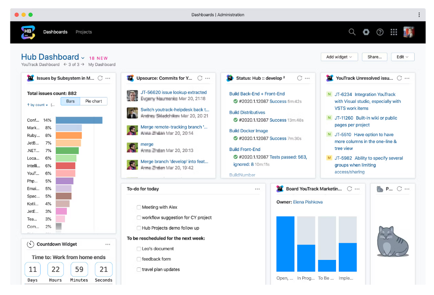 YouTrack by JetBrains screenshot - 10 beste alternatieven voor Height.app beoordeeld in 2026