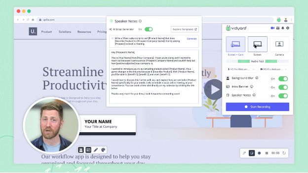 Vidyard screenshot - 10 beste Loom-alternatieven beoordeeld in 2026