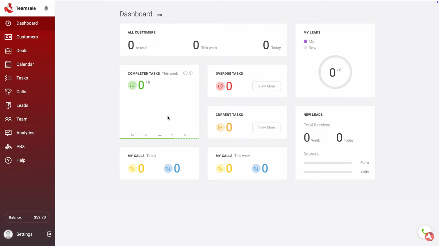 Zadarma screenshot - 10 meilleures alternatives à Skype Entreprise passées en revue en 2026