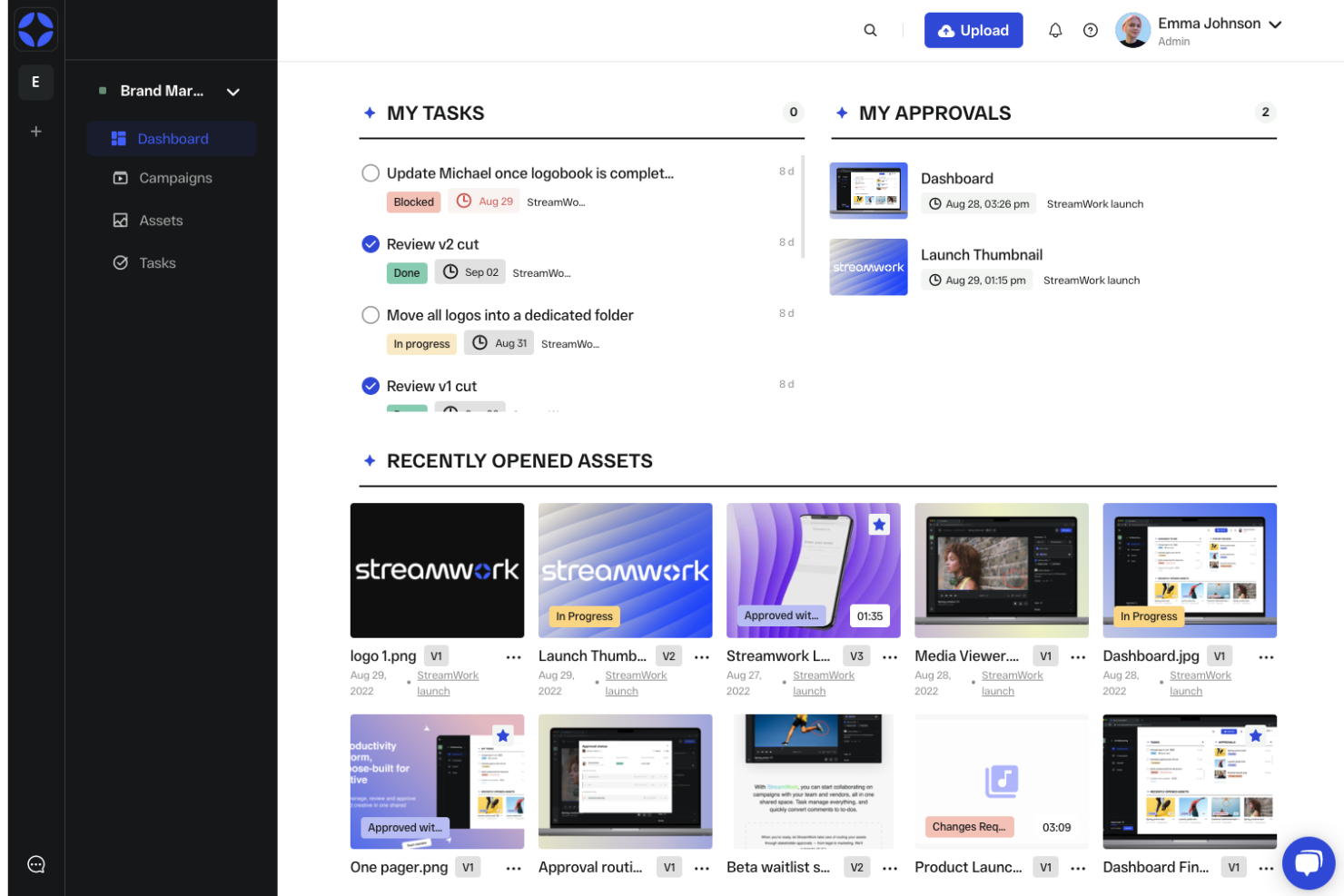 StreamWork screenshot - 10 udvalgte online korrektursoftwareløsninger til 2026