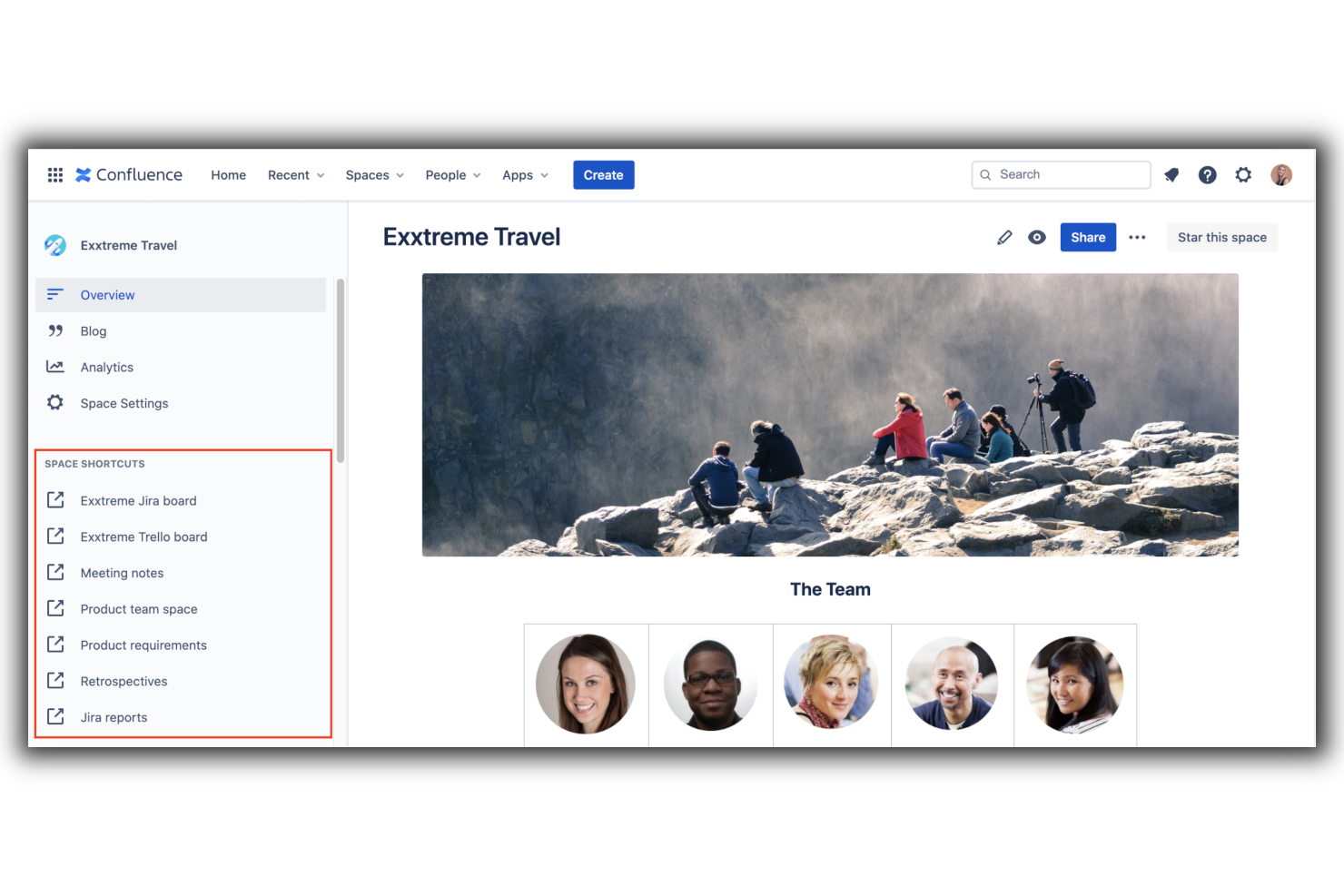 Confluence screenshot - 35 Best Online Collaboration Tools For Teams In 2024