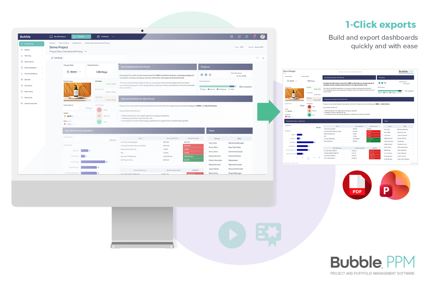 Bubble PPM screenshot - 10 Best Project Management Software Picked For 2026