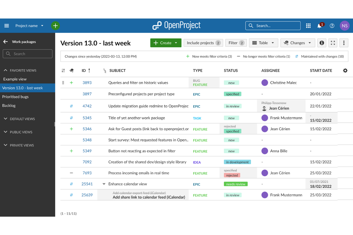 OpenProject - Open Source Project Management Software