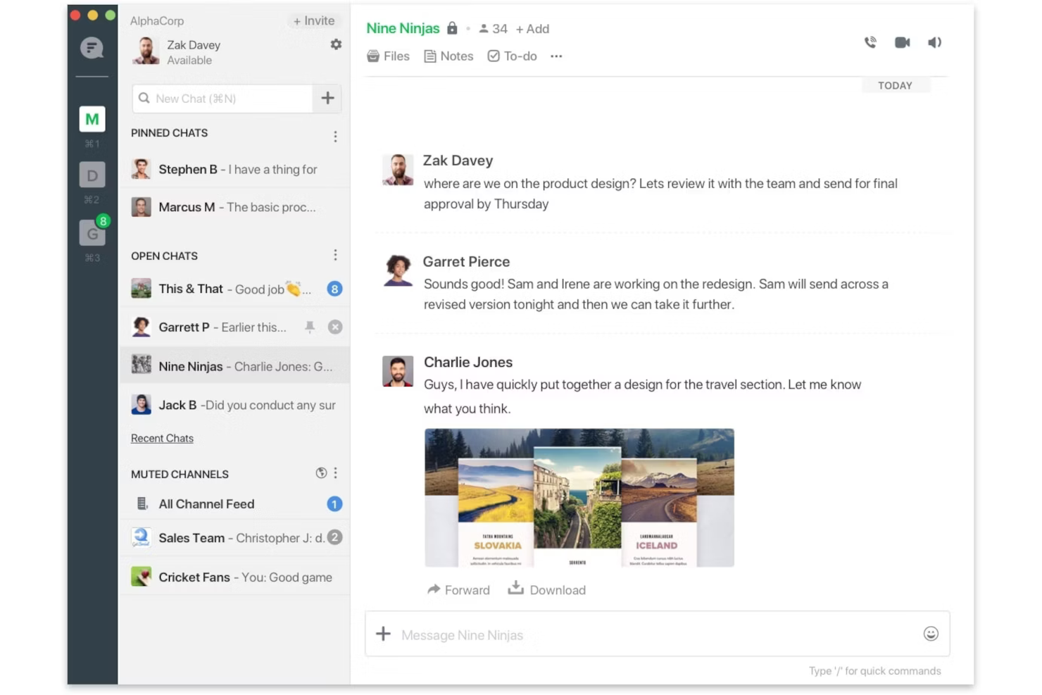 Flock screenshot - 20 Best Collaboration Software Reviewed For 2025
