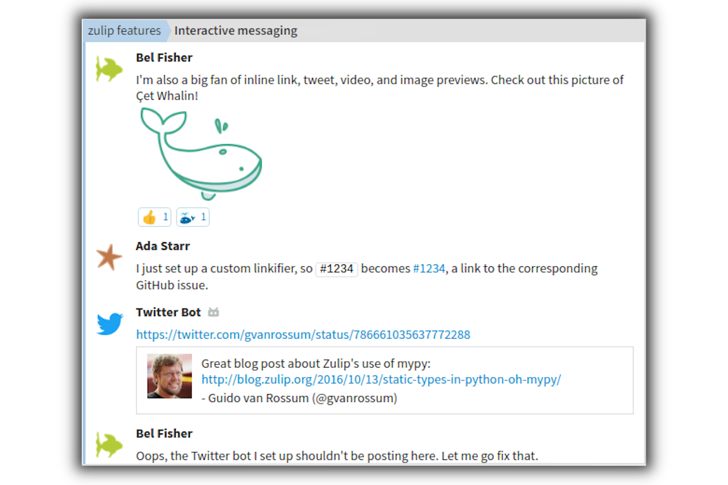 Zulip screenshot - 20 Best Collaboration Software Reviewed For 2025