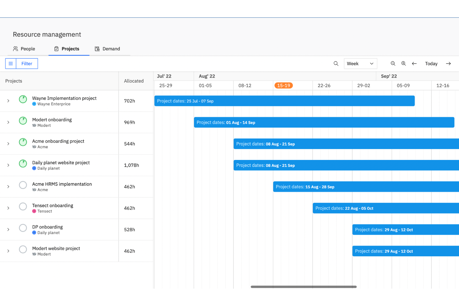 Rocketlane screenshot - 20 Best Resource Management Software For Agencies In 2026
