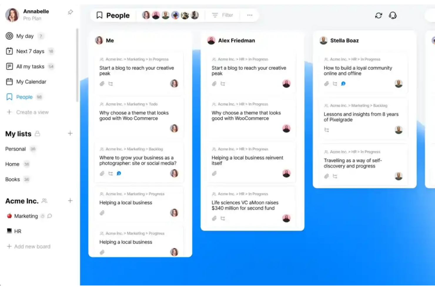 Any.do is a task management app that emphasizes simplicity and intuitive scheduling.