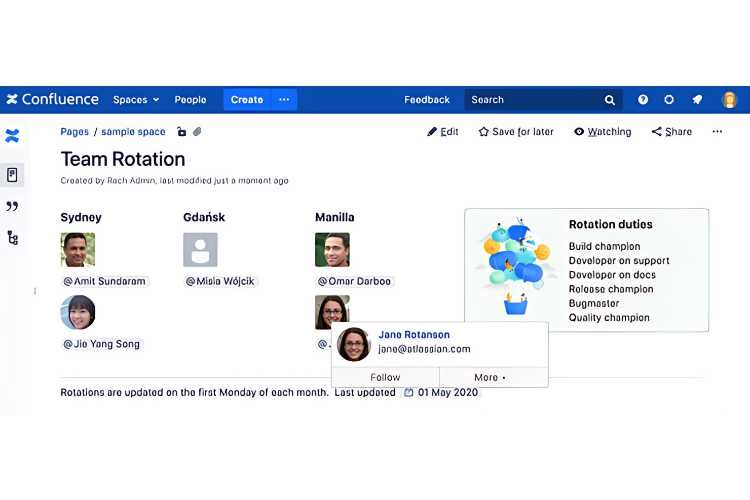 Confluence screenshot - 10 Best Notion Alternative Picks in 2026