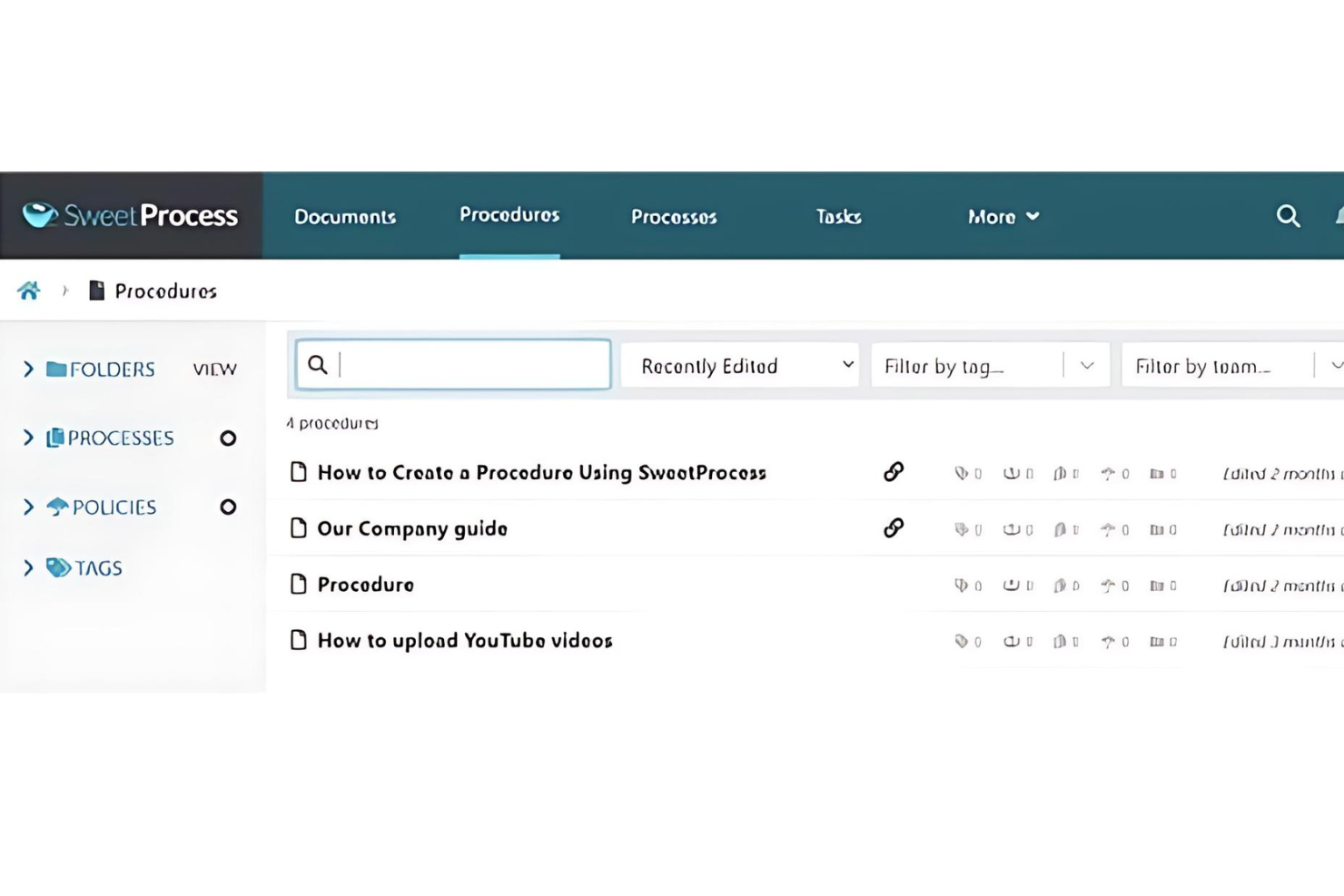 SweetProcess screenshot - 32 Best Process Automation Software Reviewed in 2025