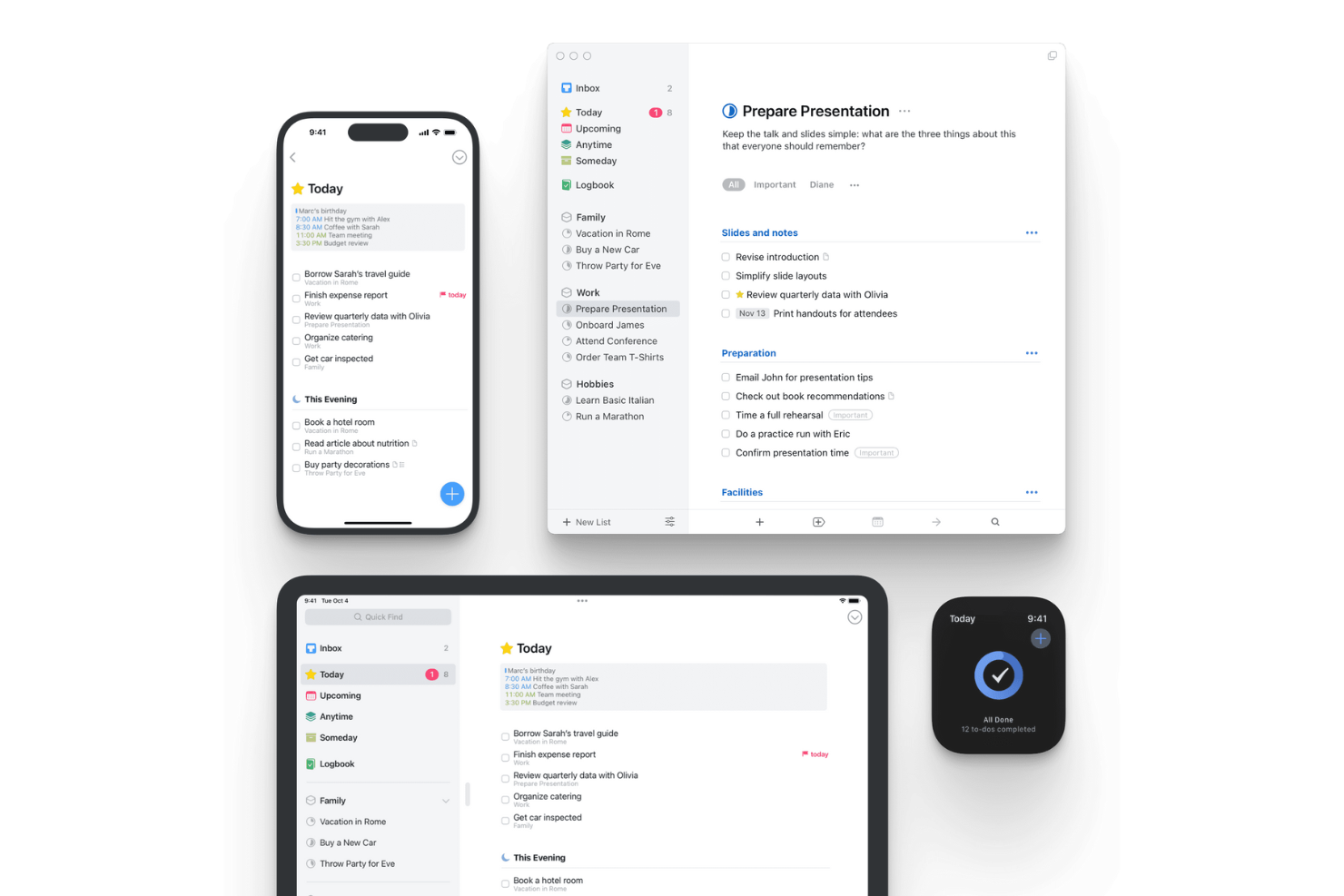 Things screenshot - 20 Best Todoist Alternatives Reviewed in 2026