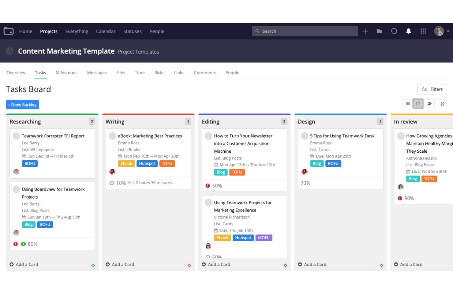 Teamwork.com screenshot - 20 Best TeamGantt Alternatives Reviewed in 2026