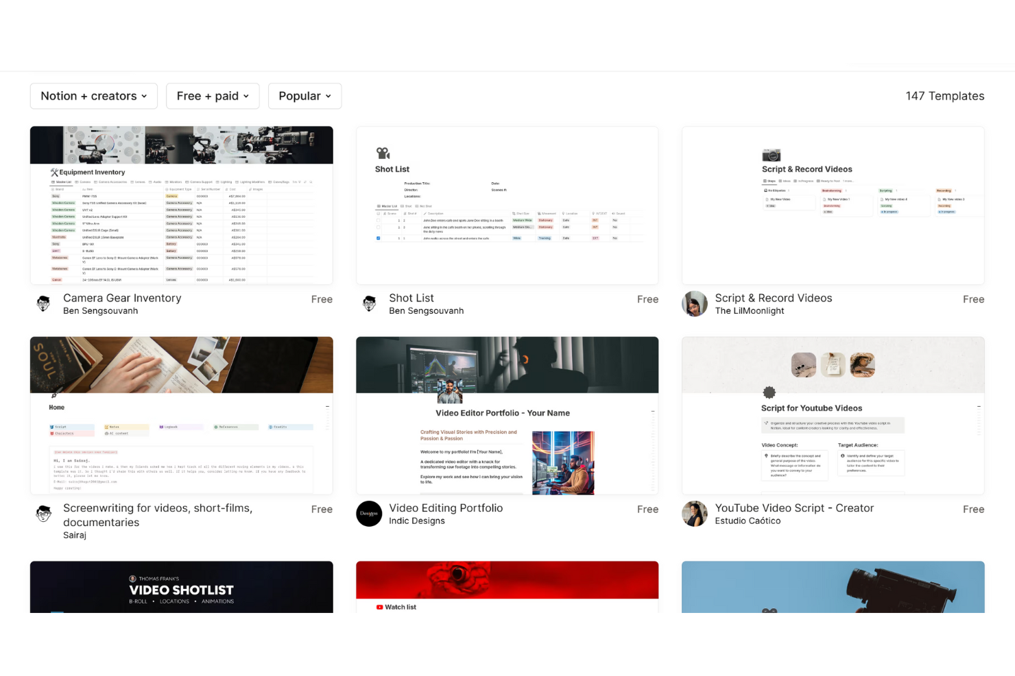 Notion screenshot - 20 Best Project Management Software For Video Production