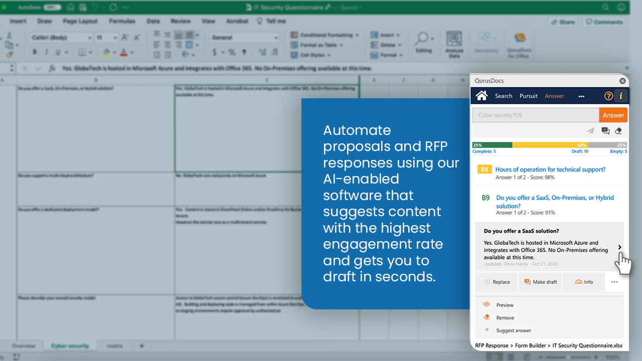 QorusDocs screenshot - Die 20 besten RFP-Software-Lösungen im Test 2026