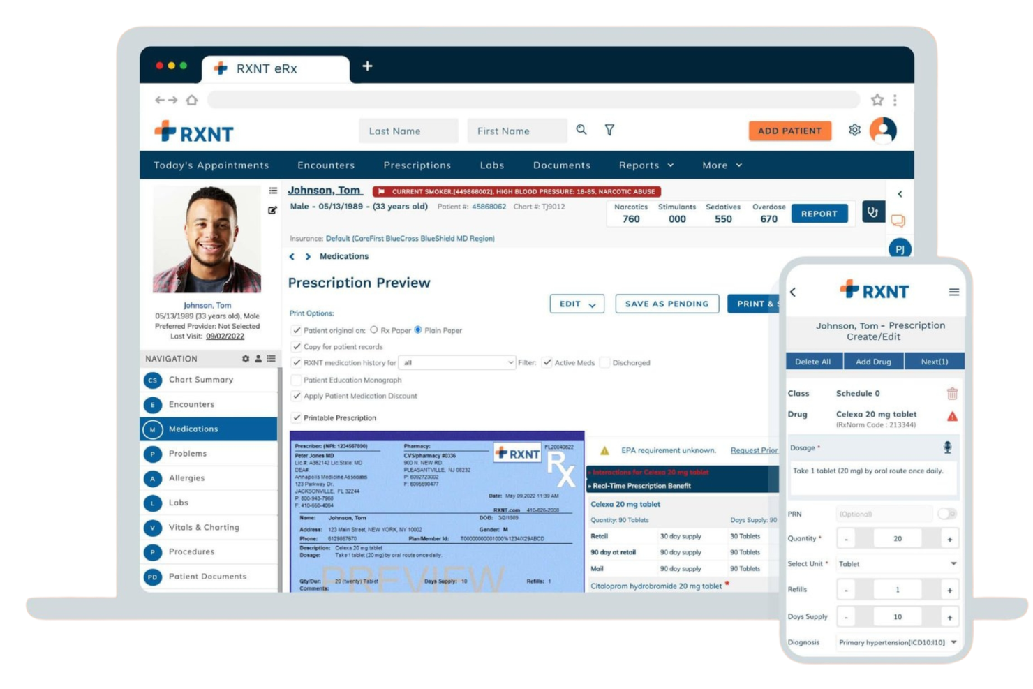 RXNT screenshot - Le 10 migliori soluzioni di collaborazione conformi alla HIPAA recensite nel 2026