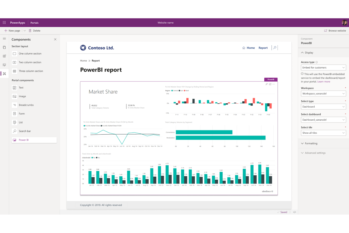 Microsoft Power BI screenshot - 19 Best White Label Dashboard Software Reviewed In 2026