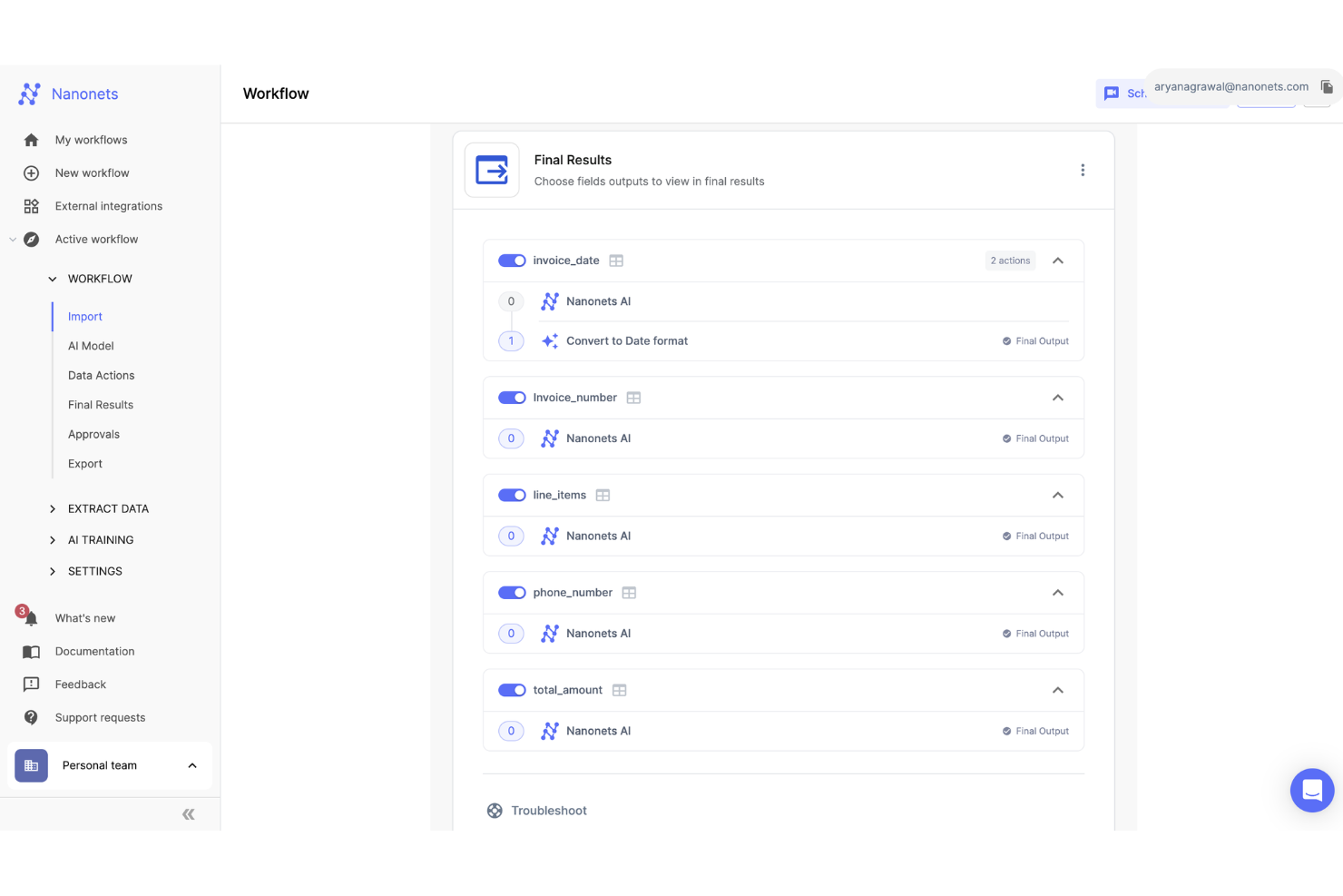 Nanonets screenshot - 24 Best Process Workflow Software Reviewed For 2026