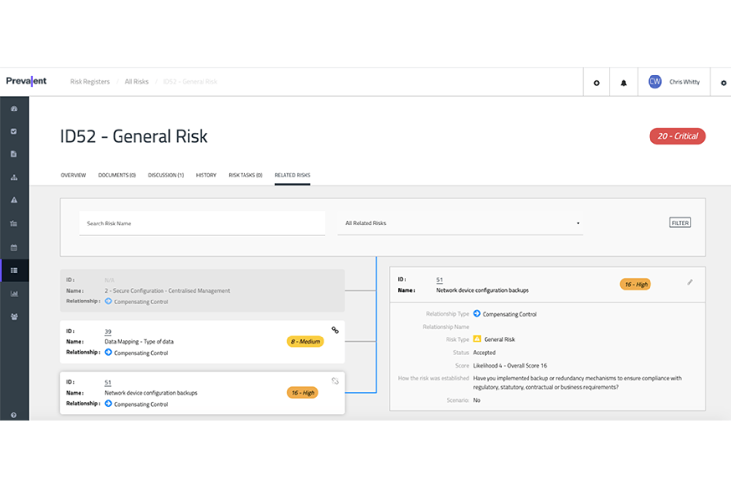 Prevalent screenshot - 27 Best Risk Management Software Reviewed For 2026