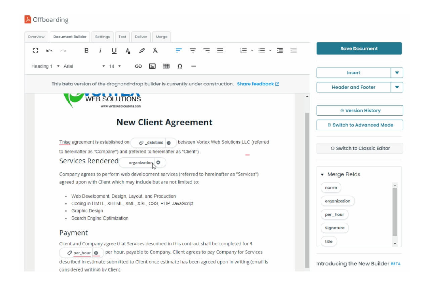 Docmosis screenshot - 17 Best Document Generation Software Reviewed in 2025