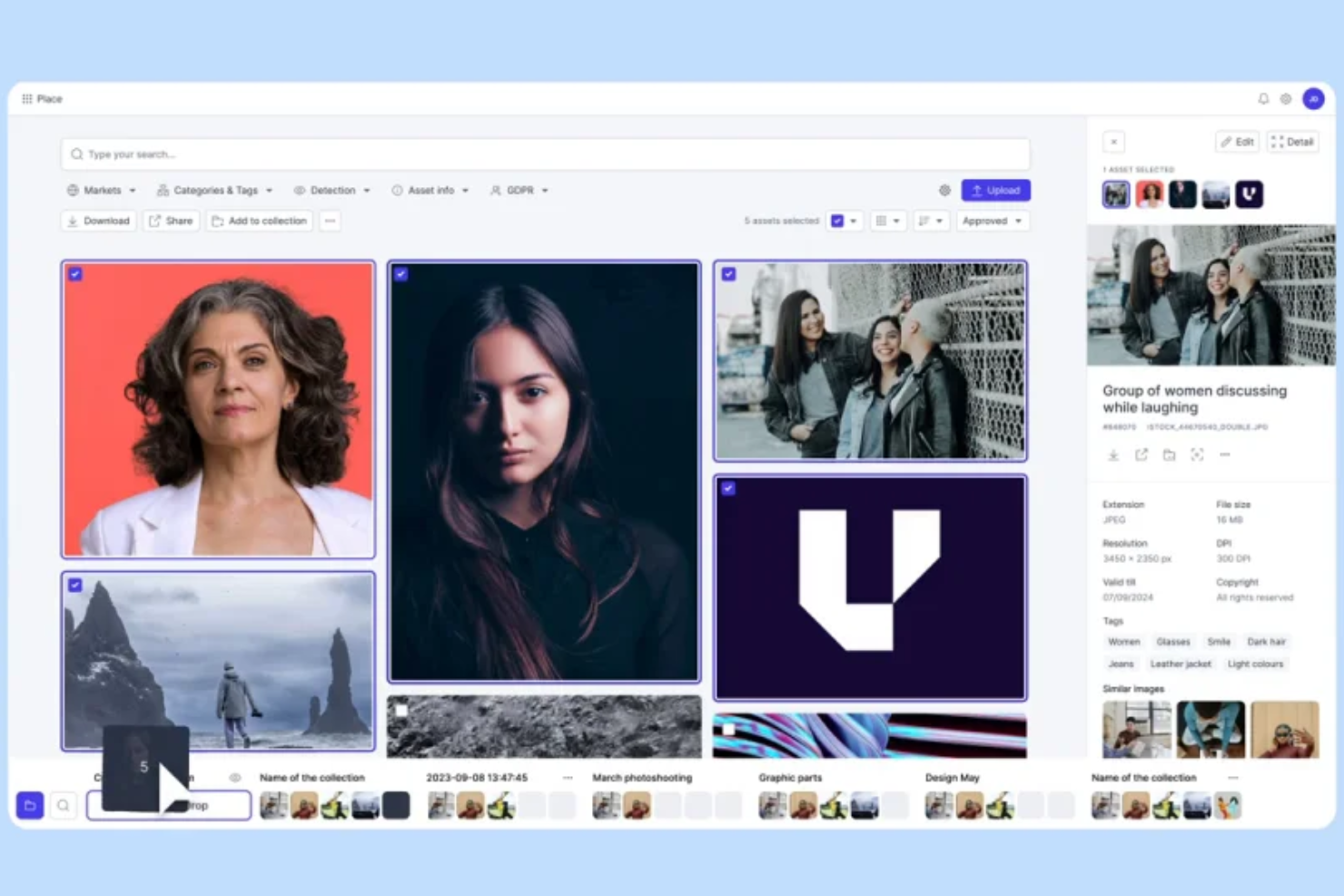 Papirfly screenshot - 20 Best Digital Asset Management Software For Video 2026