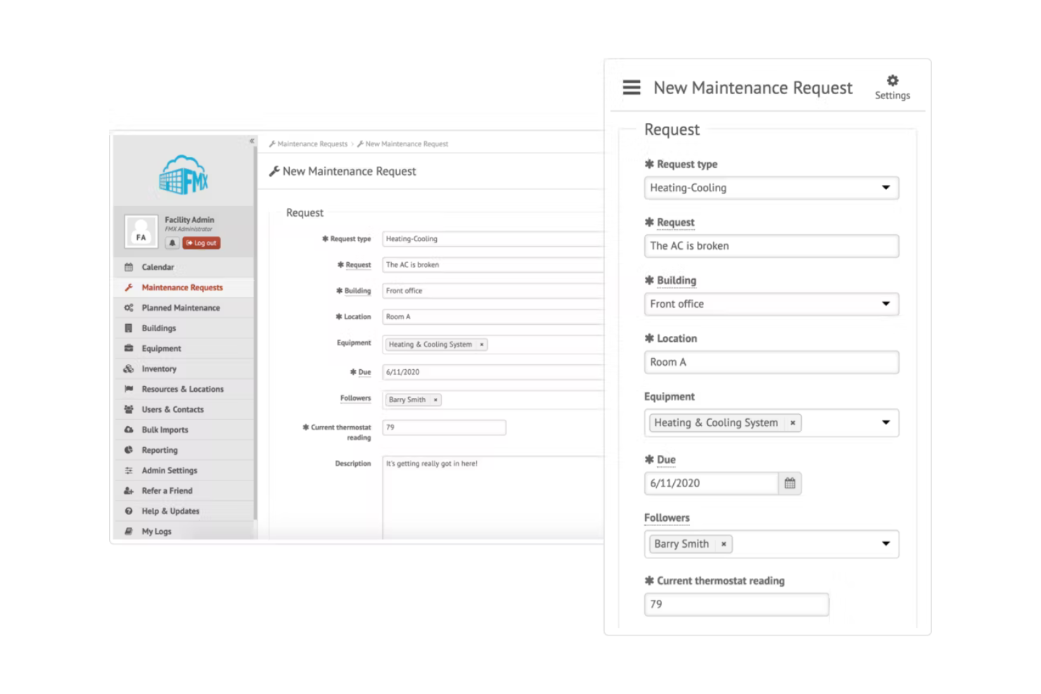 FMX screenshot - 18 Best Facilities Project Management Software For 2026