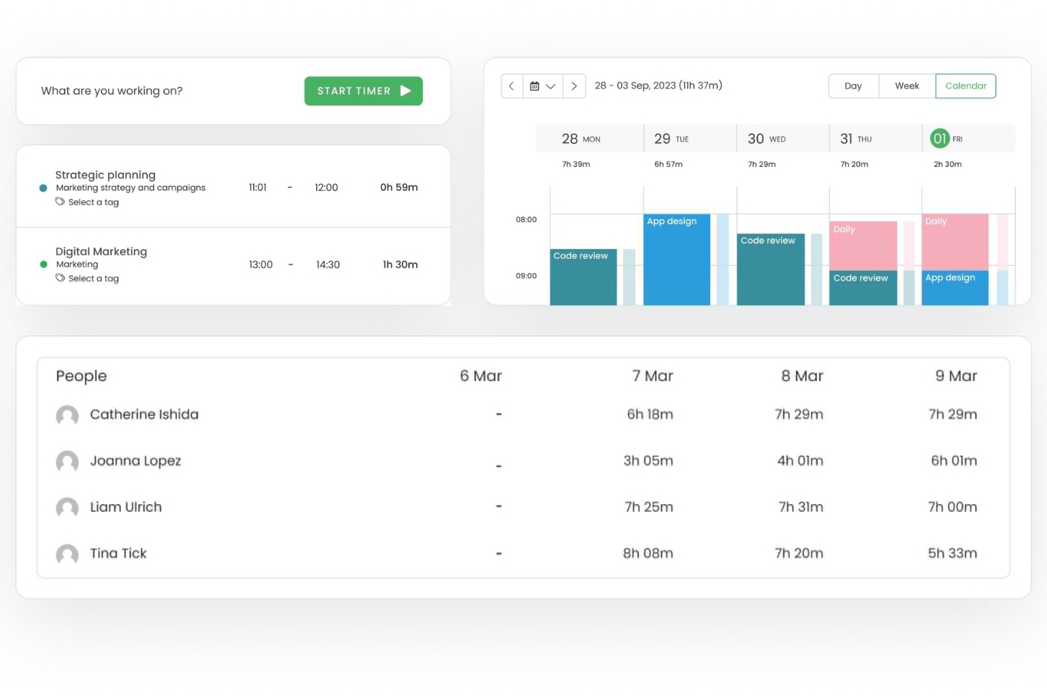 TimeCamp screenshot - 15 Best Time Tracking Software for Architects Reviewed in 2026