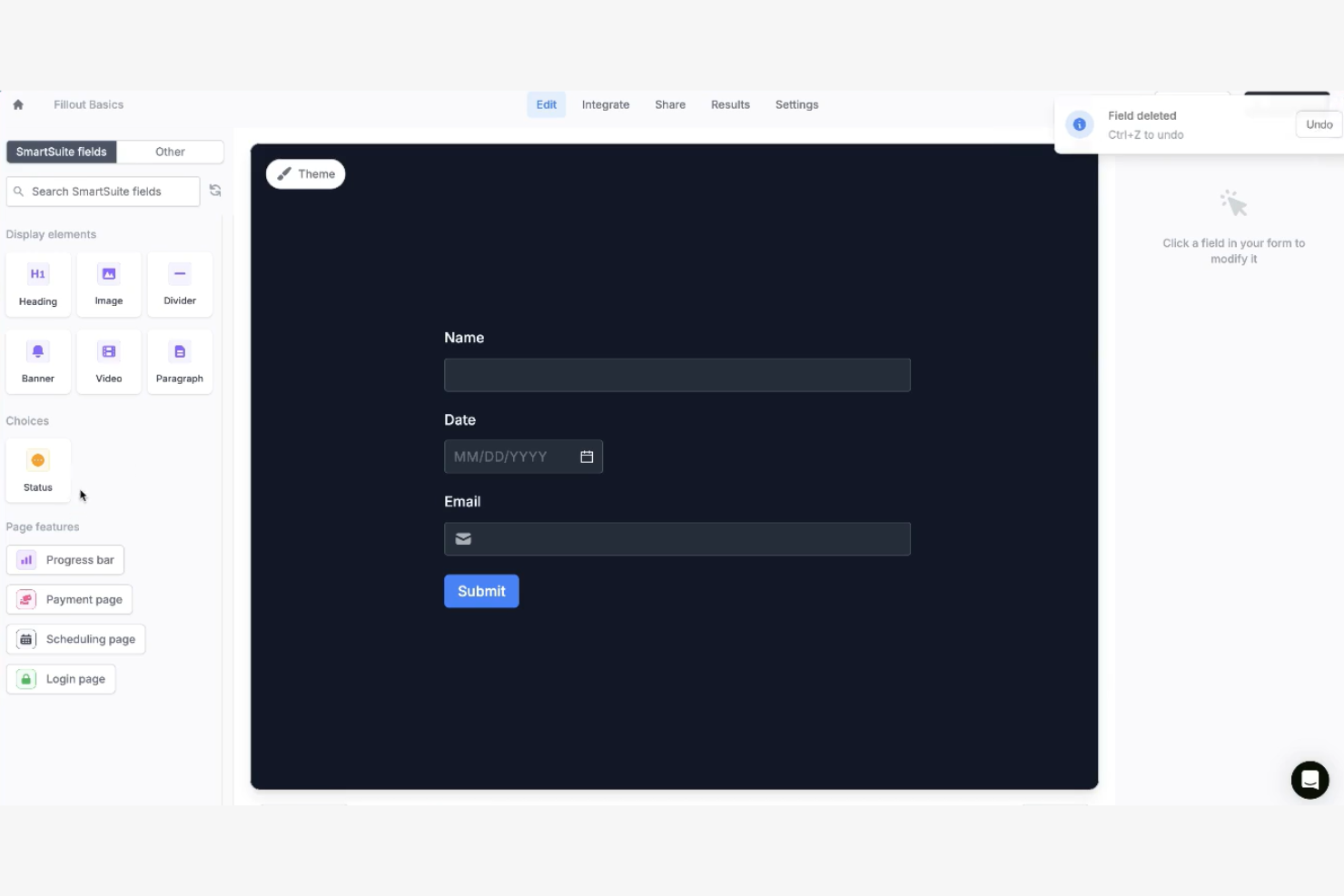 Fillout screenshot - 19 Best Wufoo Alternatives Reviewed in 2026