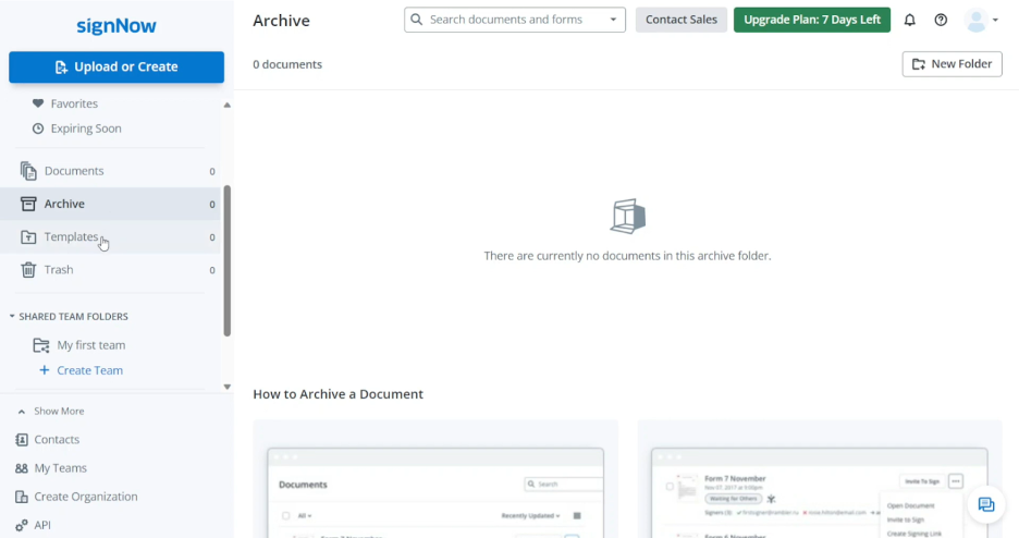 airSlate SignNow screenshot - 13 Best PandaDoc Alternatives Reviewed in 2026