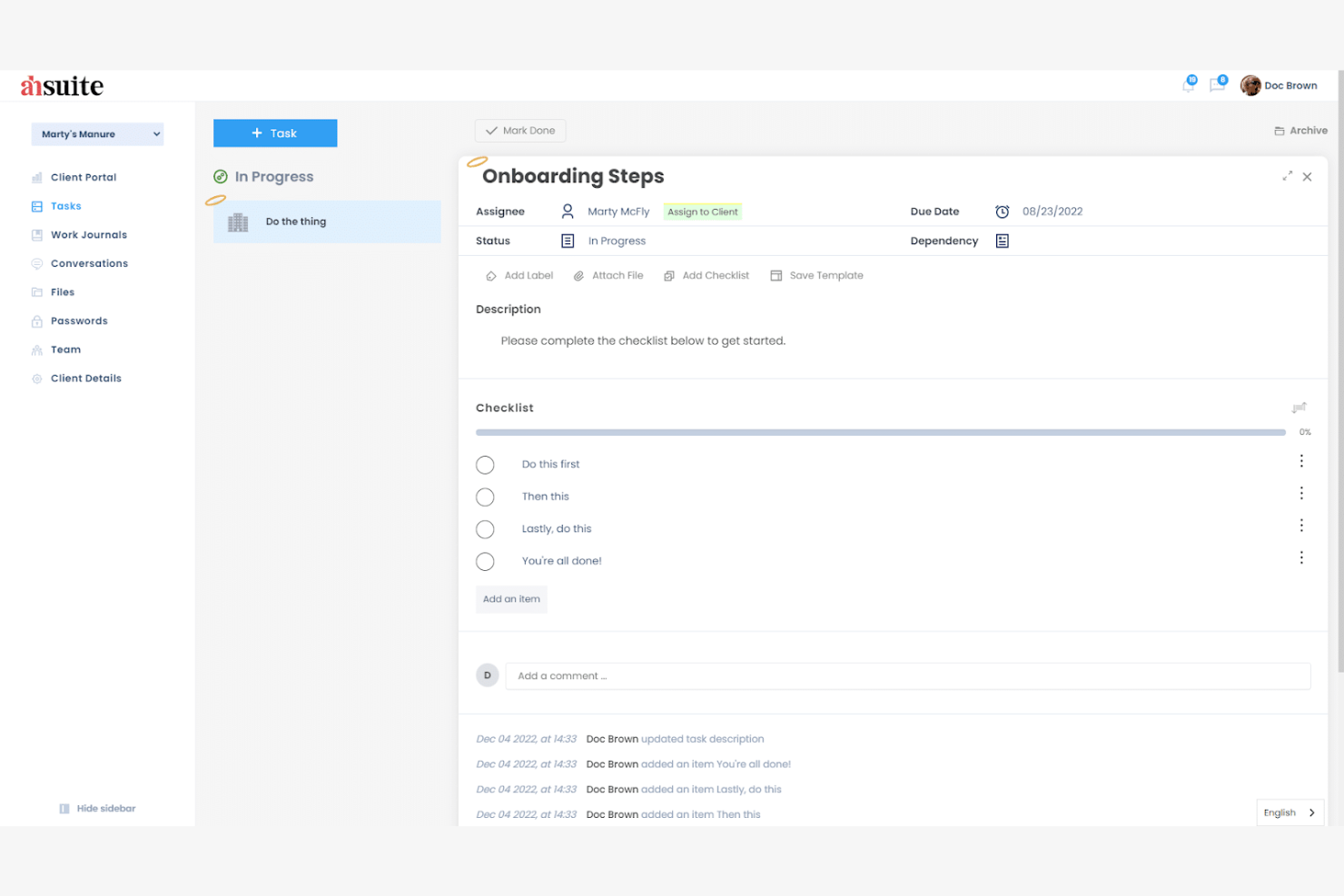 Ahsuite screenshot - 15 Best Client Portal Software Reviewed in 2026