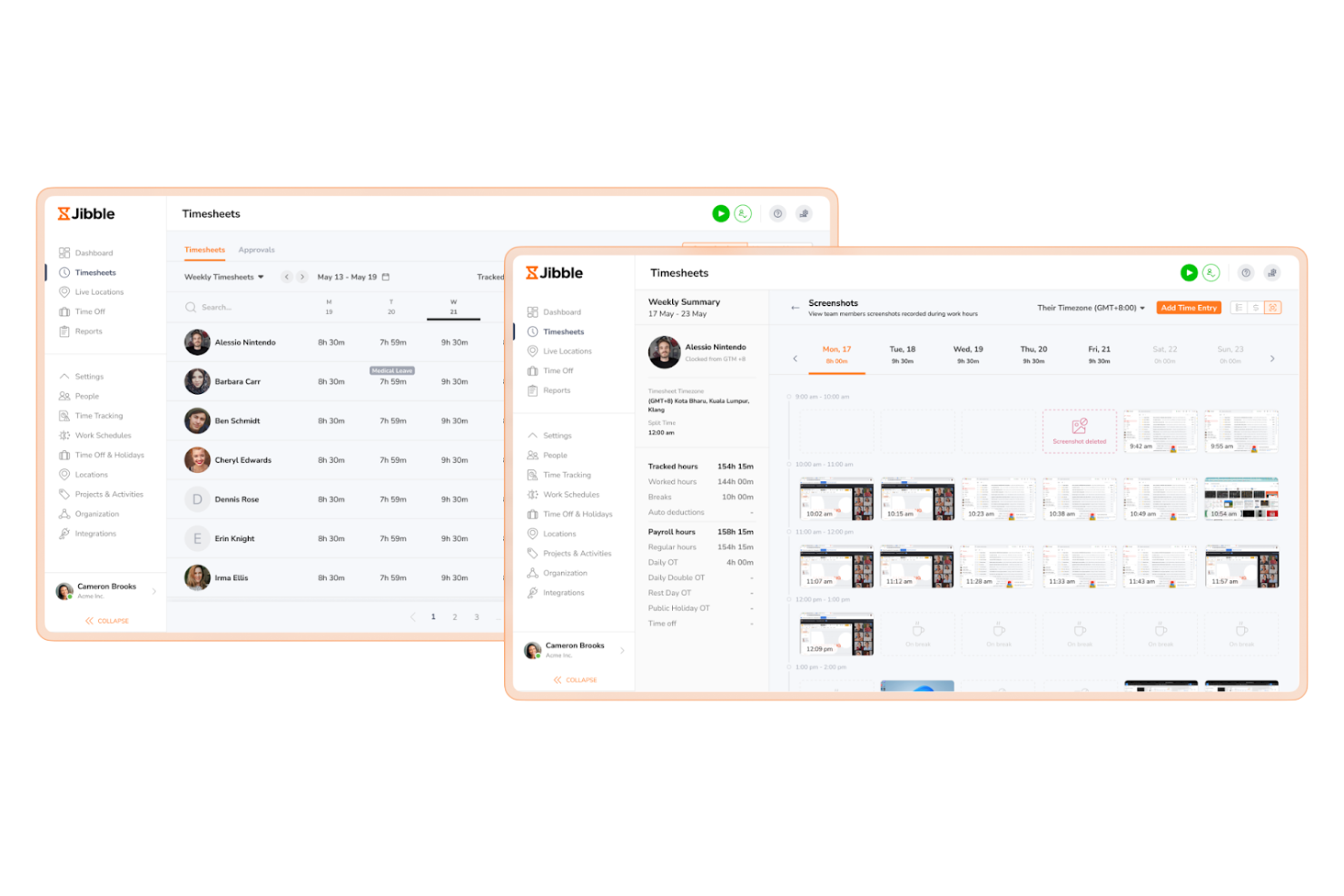 Jibble screenshot - 25 Best Time Doctor Alternatives Reviewed in 2026